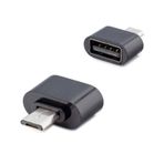 Wozlo Micro USB to USB OTG Çevirici Dönüştürcü Siyah