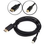 Wozlo Mini Displayport to Displayport Kablosu 1.8 M