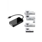 Wozlo Mini Displayport To Hdmi Dvi Vga Çevirici Kablo Thunderbolt