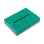 Wozlo Mini Yapışkanlı Breadboard - 170 Pin - 4.5*3.5cm - Yeşil - 1 Adet