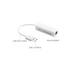 Wozlo Usb 2.0 Ethernet Kartı Apple Macbook Uyumlu