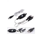 Wozlo Usb Midi Kablo Org Adaptor Keyboard Adapter 2M