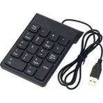 Wozlo USB Numpad Numaratör Keypad Numerik Klavye USB Tuş Takımı