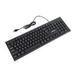 Wozlo WZ-801 Siyah USB Kablolu Fiber Doku Q Klavye