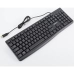 Wozlo WZ-803 Yumuşak Tuşlu USB Klavye - Siyah - Standart Tuş Formu Ev Ofis Kullanımı İçin