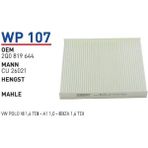 WP107 Polen Filtresi - Uyumlu Volkswagen Polo Vı 1,6 Tdı - A1 1,0 - Ibıza 1,6 Tdı