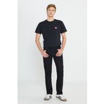 WRANGLER Arizona Straight Fit Normal Bel Düz Paça Erkek Siyah 5 Cep Esnek Pantolon
