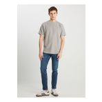 WRANGLER Bisiklet Yaka Gri Erkek T-Shirt W2510718035 Gri T-Shirt