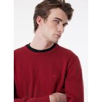 WRANGLER Bisiklet Yaka Kazak, S, 5002775805, Kırmızı, Erkek