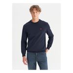WRANGLER Bisiklet Yaka Lacivert Erkek Sweatshırt W2520255410 Lacivert Sweatshirt