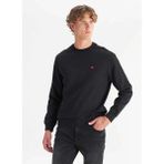 Wrangler Bisiklet Yaka Siyah Erkek Sweatshırt TW2520255001 Siyah Sweatshirt