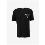 Wrangler Bisiklet Yaka Siyah Erkek T-Shirt W241299001 Loose Fit T-shirt