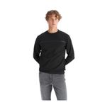 WRANGLER Bisiklet Yaka Sweatshırt, 2XL, 5003317700, Siyah, erkek