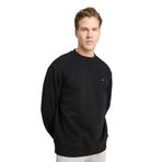Wrangler Bisiklet Yaka Sweatshirt Erkek Sweatshirt, Siyah, S