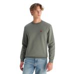 WRANGLER Bisiklet Yaka Sweatshirt, M, 5003317607, Haki, erkek