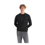 WRANGLER Bisiklet Yaka Sweatshırt, XL, 5003317700, Siyah, erkek