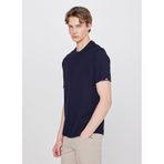 WRANGLER Bisiklet Yaka T-Shirt, S, 5003356751, Lacivert, Erkek