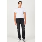 WRANGLER Erkek Antrasit Texas Slim Denim Jean W12S04958-Stone