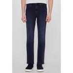WRANGLER Erkek Arizona Mavi Straight Fit Normal Bel Düz Paça Esnek Jean Pantolon - 31 / 32