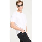 Wrangler Erkek Basic Logo Regular Fit Bisiklet Yaka Pamuklu Tişört - W241575