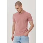 WRANGLER Erkek Gül Kurusu Regular Fit Polo Yaka T-Shirt