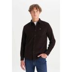 Wrangler Erkek Kadife Gömlek MW5A14A944 - XL - Yeşil