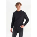 Wrangler Erkek Patch Logo Siyah Erkek Sweatshirt - Siyah - Siyah - XL