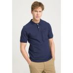 Wrangler Erkek Regular Fit Polo Lacivert Erkek Kısa Kol T-Shirt - M
