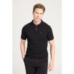 Wrangler Erkek Regular Fit Polo T-shirt Siyah - 2XL