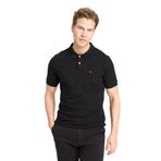 Wrangler Erkek Siyah Klasik Yaka Polo Tişört, XL, W7D5K4XX2T001