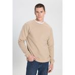 WRANGLER Erkek Sweatshirt Bej W242501614 M Local Coll. Crew Neck