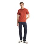 Wrangler Erkek T-Shirt Erkek Regular Fit Polo, Kiremit, L
