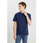 Wrangler Erkek T-Shirt W7NM203877, Mavi, XL
