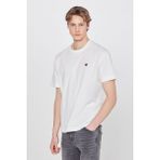 Wrangler Erkek T-Shirt W7NM203877102 Off White - Gloss White