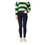 Wrangler High Rise Skinny Jean Pantolon Kadın Jean Pantolon, Mavi, 29/32