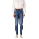 Wrangler High Rise Skinny Jean Pantolon Kadın Jean Pantolon, Mavi, 32/32