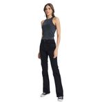 Wrangler Kadın Flare Denim Kadın Jean Pantolon Siyah 25/30