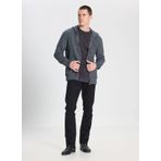Wrangler Kapüşon Yaka Antrasit Erkek Sweatshırt W242664ANM Antrasit Sweatshirt