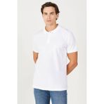 Wrangler Kısa Erkek Regular Fit Polo T-Shirt W2510720104 - Ekru - M