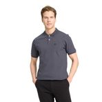 Wrangler Kısa Kollu Polo Erkek Tişört, Antrasit, S