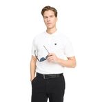 Wrangler Kısa Kollu Polo Erkek Tişört, Beyaz, M