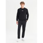 WRANGLER Normal Bel Slim Fit Chino Pantolon, S, 5003317637, Siyah, Erkek