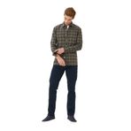 WRANGLER Normal Bel Slim Fit Chino Pantolon Texas Slim Jean Pantolon, 38-34, W12S004410, Lacivert, Erkek