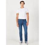 Wrangler Normal Bel Slim Fit Erkek Denim Pantolon W12S057XT Texas Slim Jean Pantolon - Açık Mavi - 38 / 32