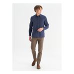 WRANGLER Normal Bel Slim Fit Kahve Erkek Chino Pantolon W12S Texas 360