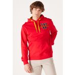 WRANGLER Pamuklu Regular Fit Kapüşonlu Sweat Erkek SWEAT W232238X2G