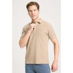 Wrangler Polo Yaka T-shirt Bej Erkek Kısa Kol T-Shirt - Siyah