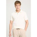 Wrangler Polo Yaka T-shirt Ekru Erkek Kısa Kol T-Shirt - 2XL - Bej