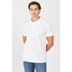 Wrangler Regular Fit Beyaz Erkek Polo Yaka T-Shirt MW211837100 - 3XL