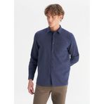 WRANGLER Regular Fit Gömlek, S, 5003317672, Lacivert, Erkek